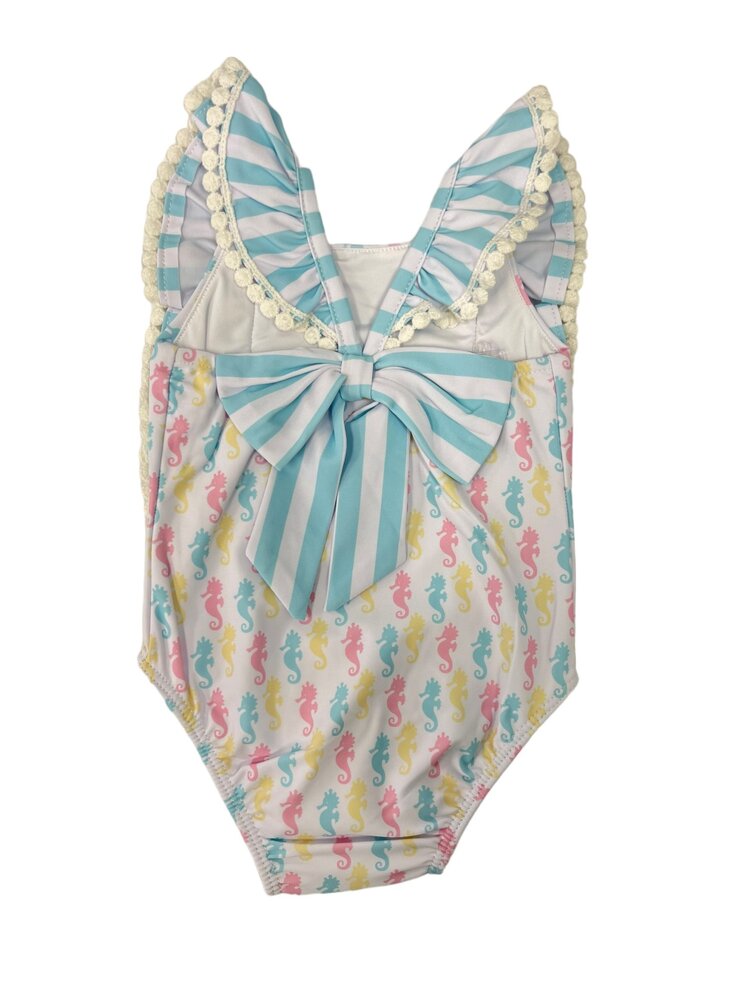 Swoon Baby Seahorse One Piece Swimsuit