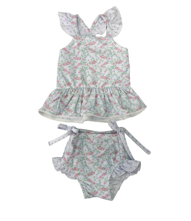 Floral 2 Pc Tunic Swimmy
