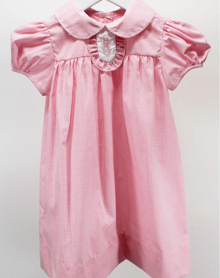 Charming Little One Sweet Bunnies Ella Pink Dress