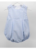 Charming Little One Light Blue Check Axel Bubble