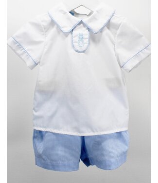 Charming Little One Light Blue Bunnies David Set