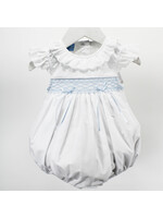 Charming Little One Forever White and Light Blue Lucy Bubble