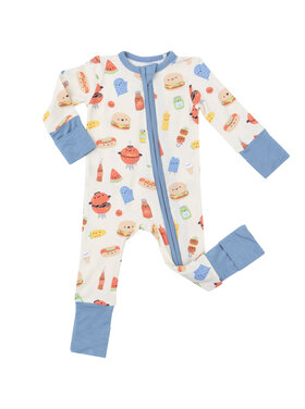 Angel Dear BBQ Buddies 2 Way Zipper Romper