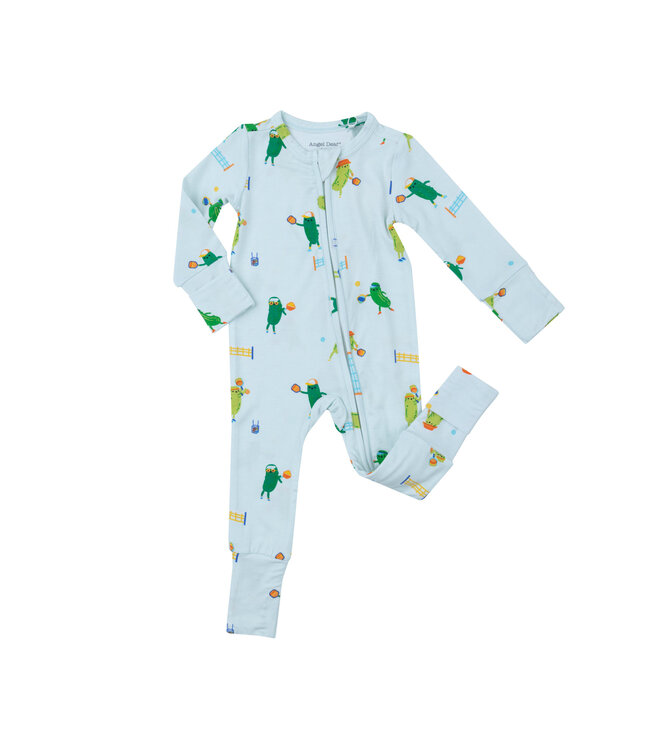 Pickleball 2 Way Zipper Romper