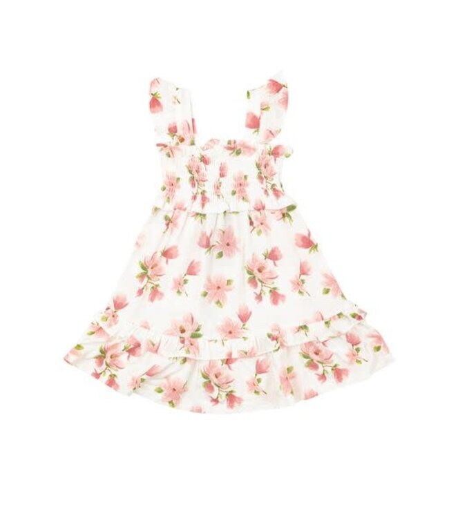 Sweet Magnolias Smocked Ruffle Tiered Sundress