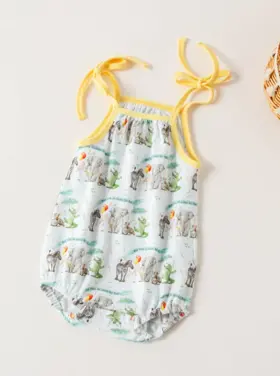 Nola Tawk They All Asked for You Shoulder Tie Onesie