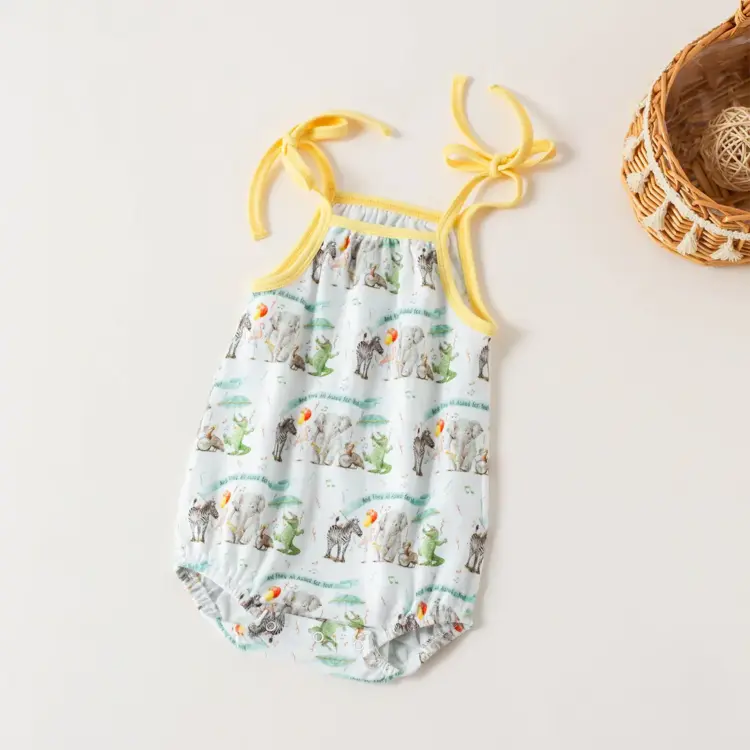 Nola Tawk They All Asked for You Shoulder Tie Onesie