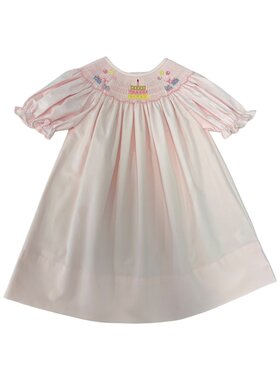 Sweet Dreams Happy Birthday Smocked Dress
