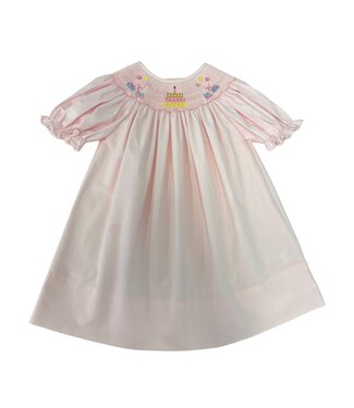 Sweet Dreams Happy Birthday Smocked Dress