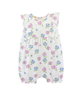 Baby Club Chic Lilac Hydrangeas Romper