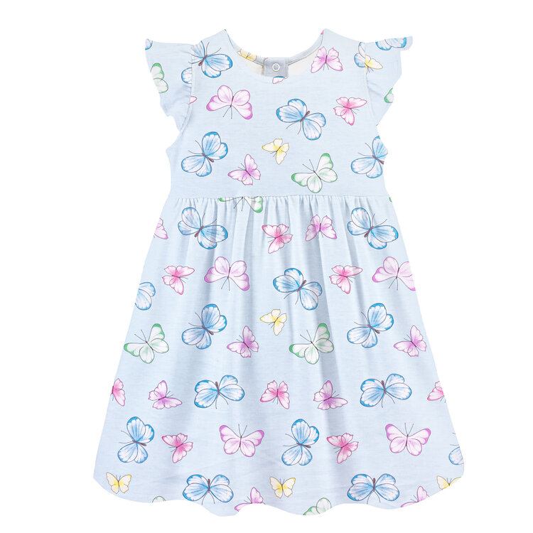 Baby Club Chic Sweet Butterflies Toddler Dress