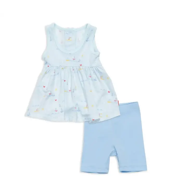 Sail Ebrate Top & Biker Short