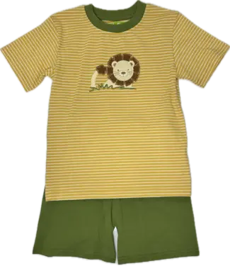 Be Mine Lions Boys Short Set