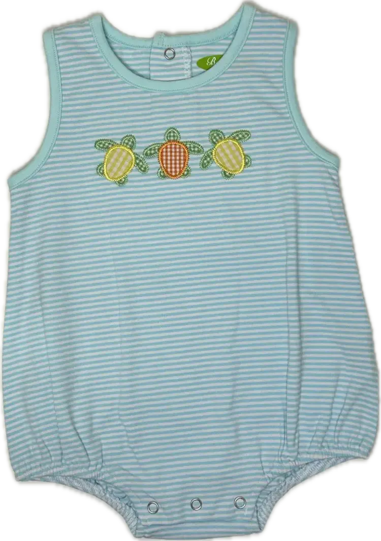 Be Mine Turtle Boy Romper