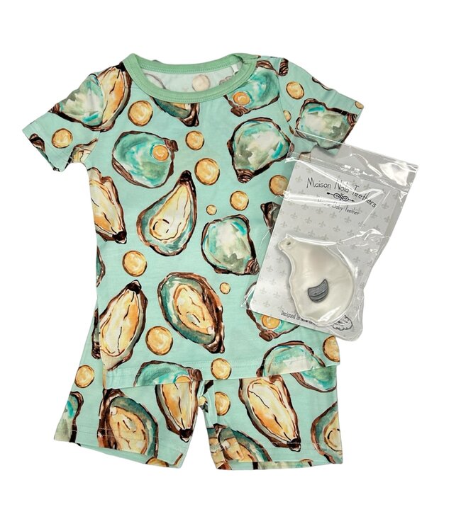 Oyster Bamboo Short Set