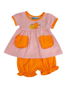 Trotter Street Pumpkin Patch Bloomer Set