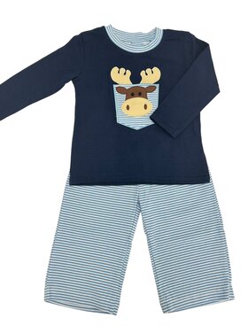Trotter Street Moose Pants Set