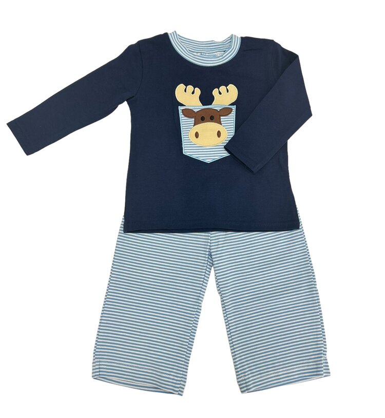 Trotter Street Moose Pants Set