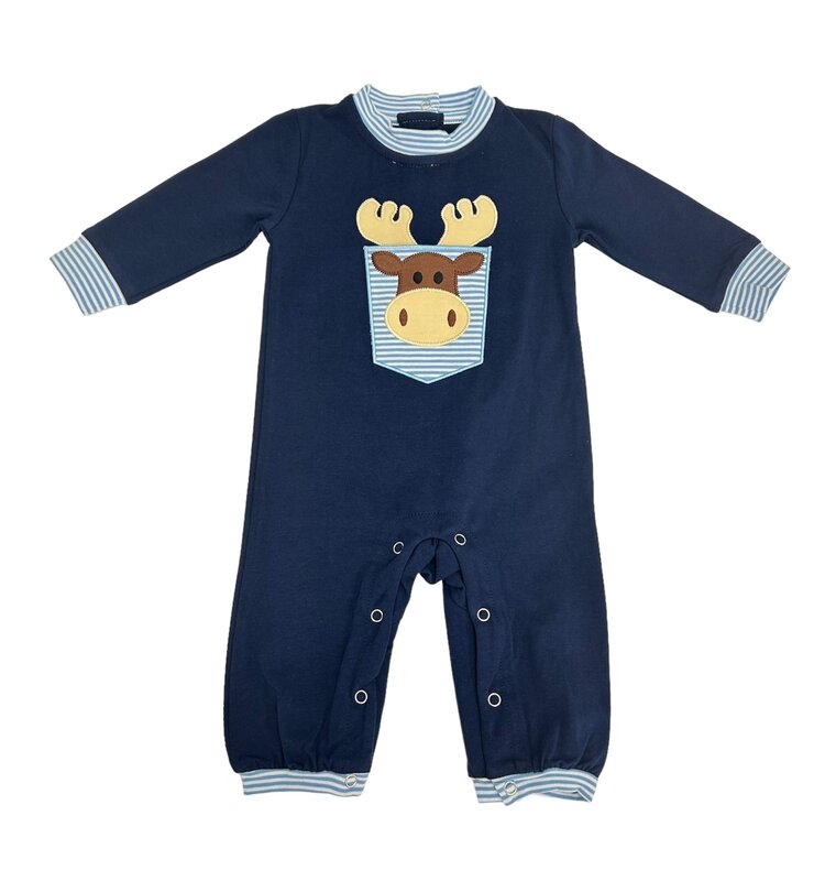 Trotter Street Moose Romper
