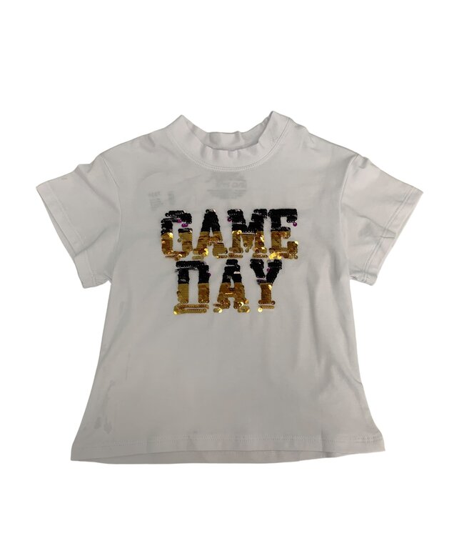 Game Day Reversible Purple/Black Gold Shirt