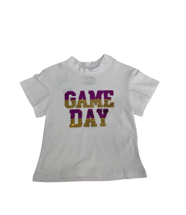 Game Day Reversible Purple/Black Gold Shirt