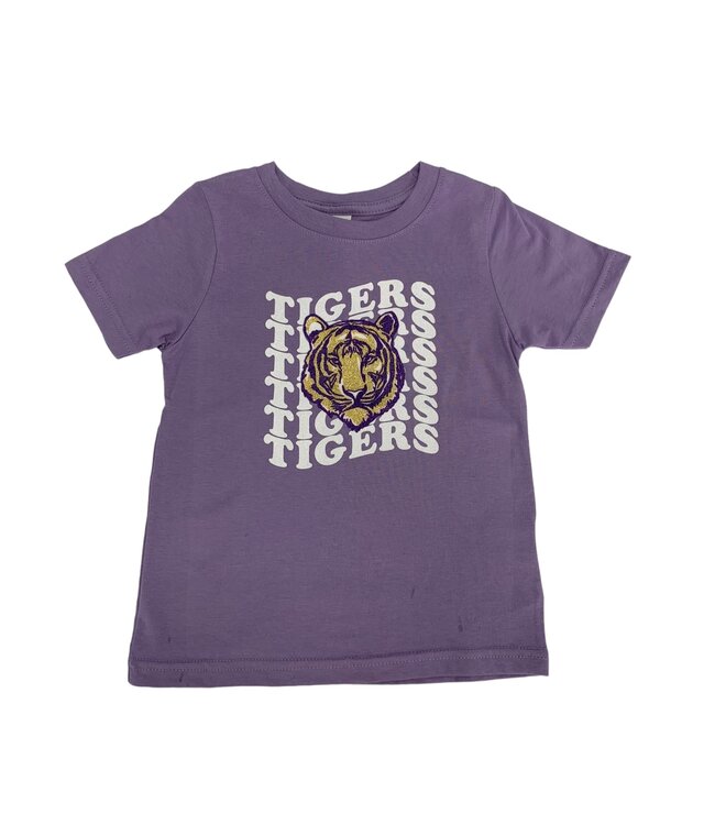 Tiger Wavy Glitter Lavender