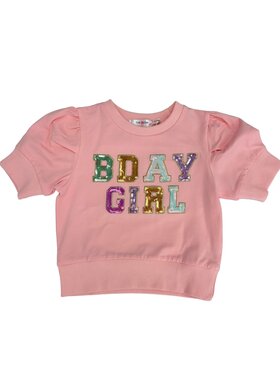 LuLu BeBe Birthday Pink Puff Shirt