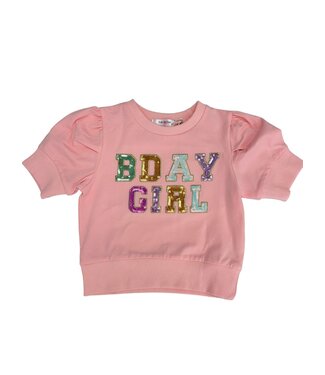 LuLu BeBe Birthday Pink Puff Shirt