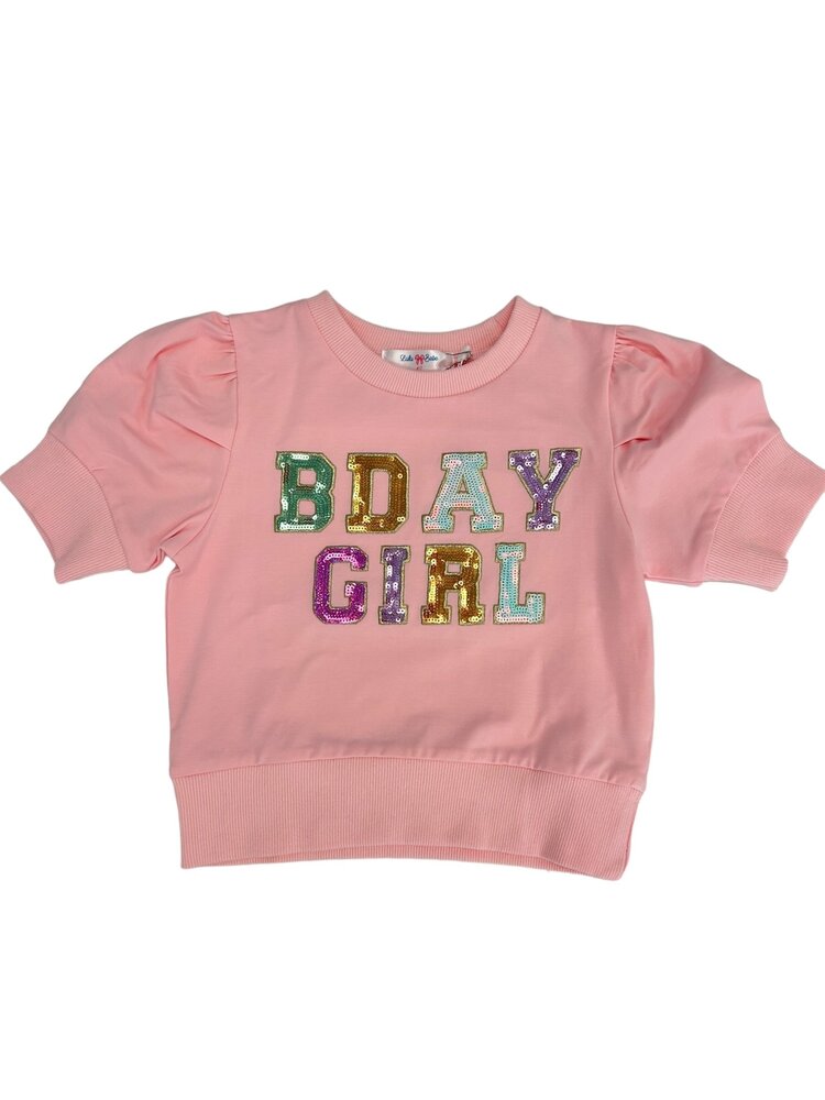 LuLu BeBe Birthday Pink Puff Shirt
