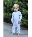 Miller Romper - Steel Blue Stripe