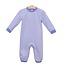 Miller Romper - Steel Blue Stripe