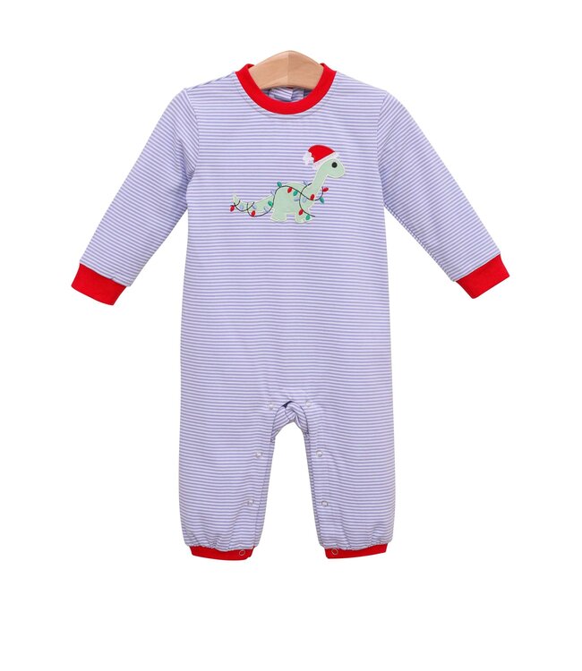 Christmas Dino Romper