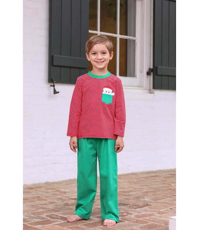 Santa Pocket Pants Set