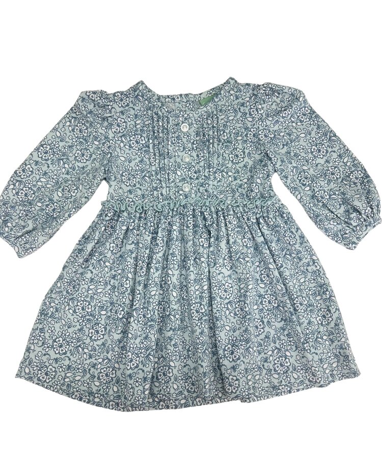 Sage & Lily Chloe Dress - Blue Floral Knit