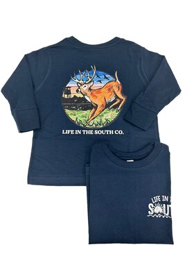 Life in the South Jumping Buck Long Sleeve Shirt