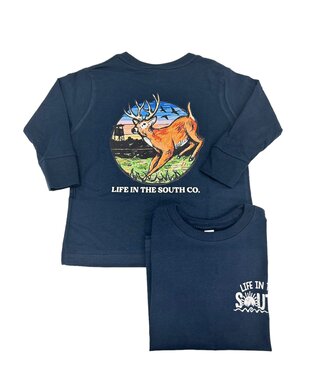 Life in the South Jumping Buck Long Sleeve Shirt
