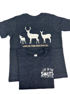 Life in the South Three Deer Short Sleeve Shirt