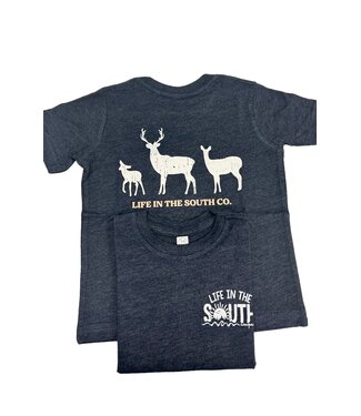 Life in the South Three Deer Short Sleeve Shirt