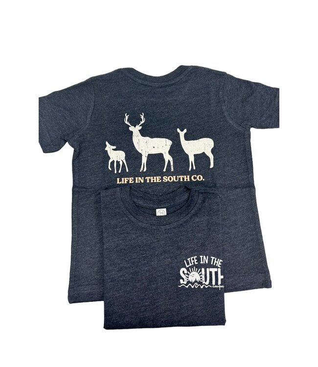 Three Deer Short Sleeve Shirt