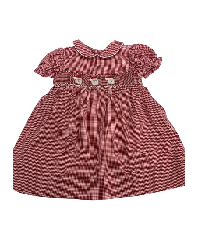 Little Claus Red Gingham Brooklyn Dress