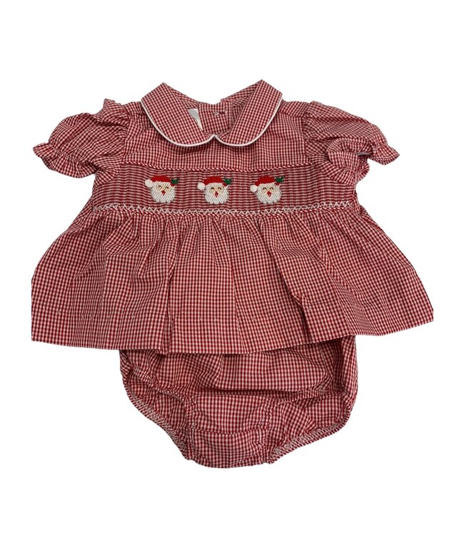Little Claus Red Gingham Brooklyn Set