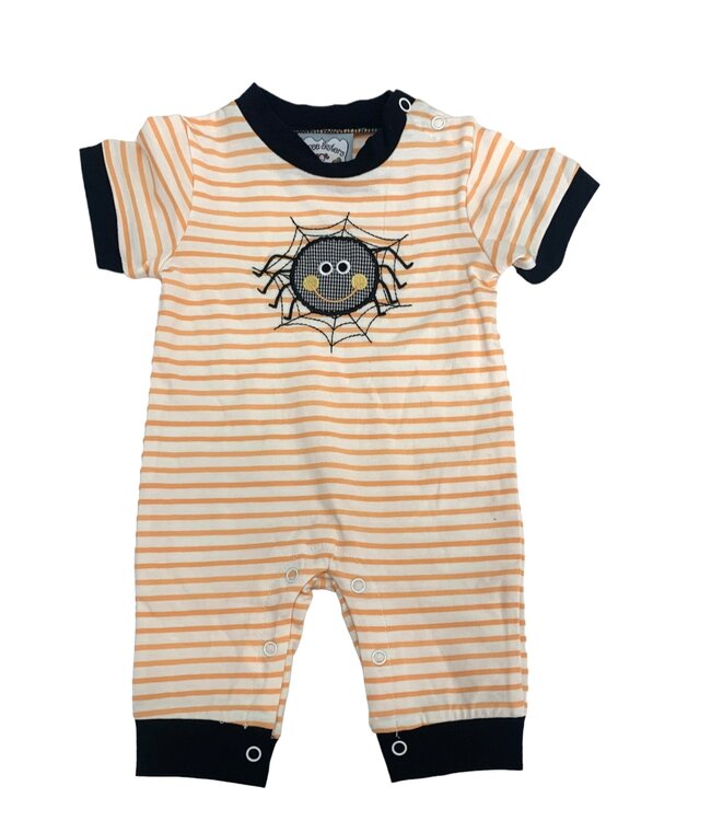 Spider Applique Boys Romper