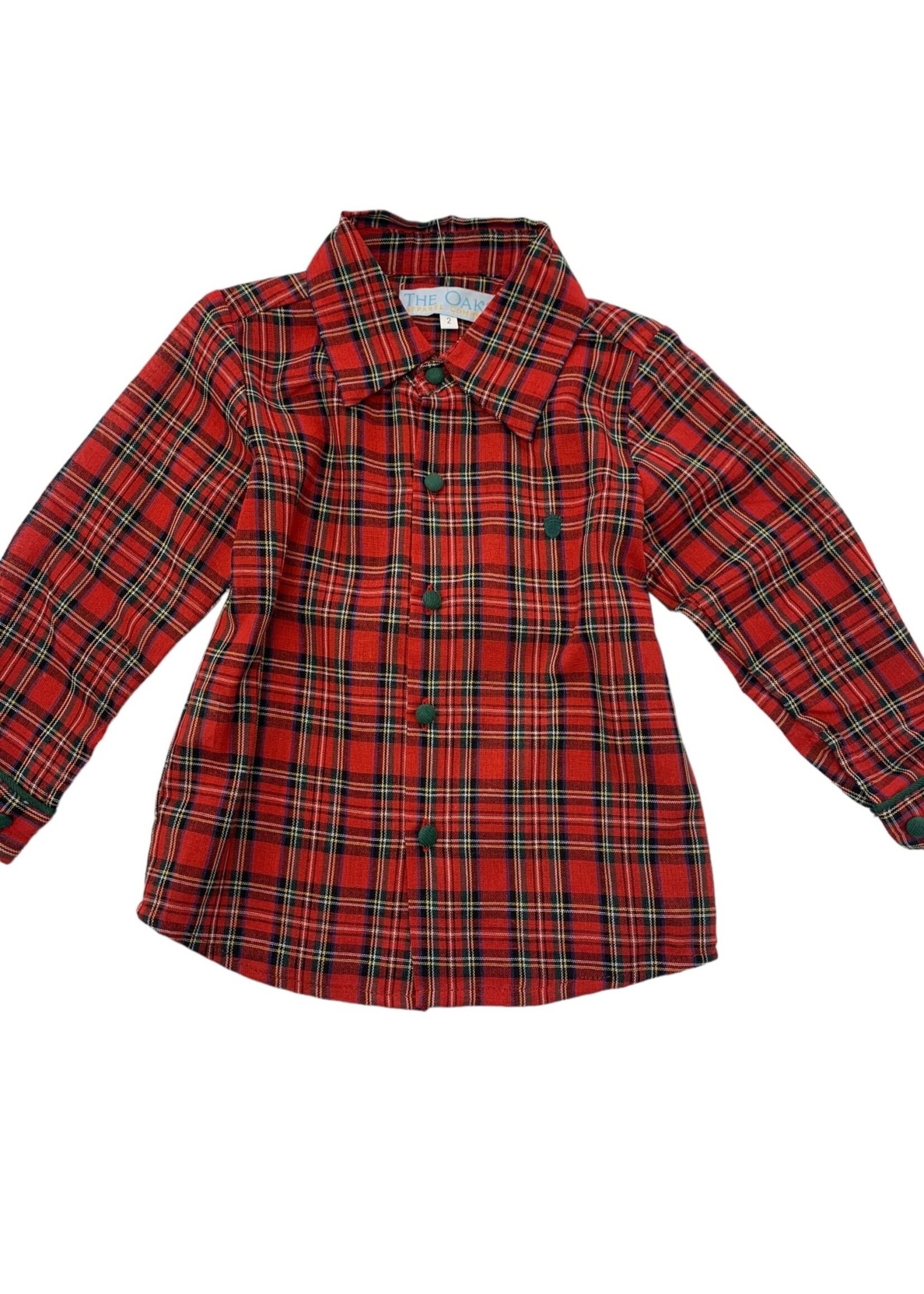 The Oaks William Tartan Button Down Shirt