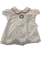 Baby Blessings Christmas Wreath Ruby Dress