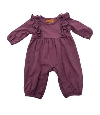 Millie Jay Madison Romper - Plum