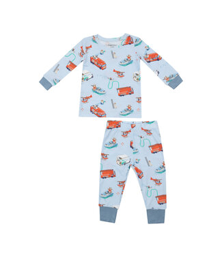 Angel Dear Rescue Vehicle Dogs L/S Loungewear