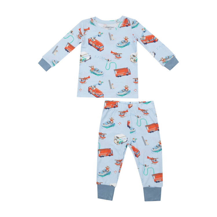 Angel Dear Rescue Vehicle Dogs L/S Loungewear