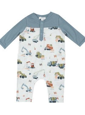 Angel Dear Construction Alphabet Raglan Romper