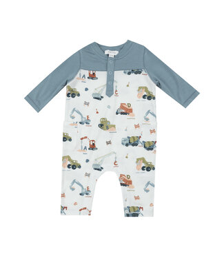 Angel Dear Construction Alphabet Raglan Romper