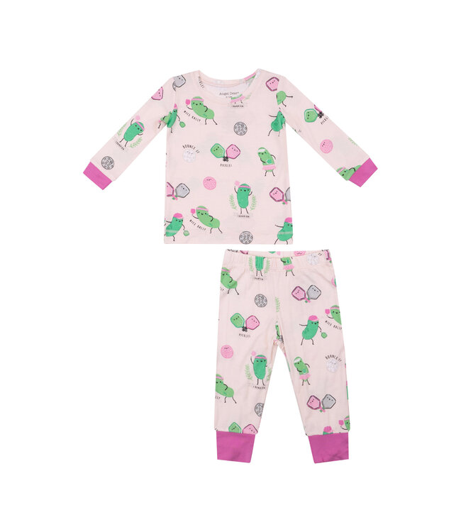 Pickleball Pink L/S Loungewear Set